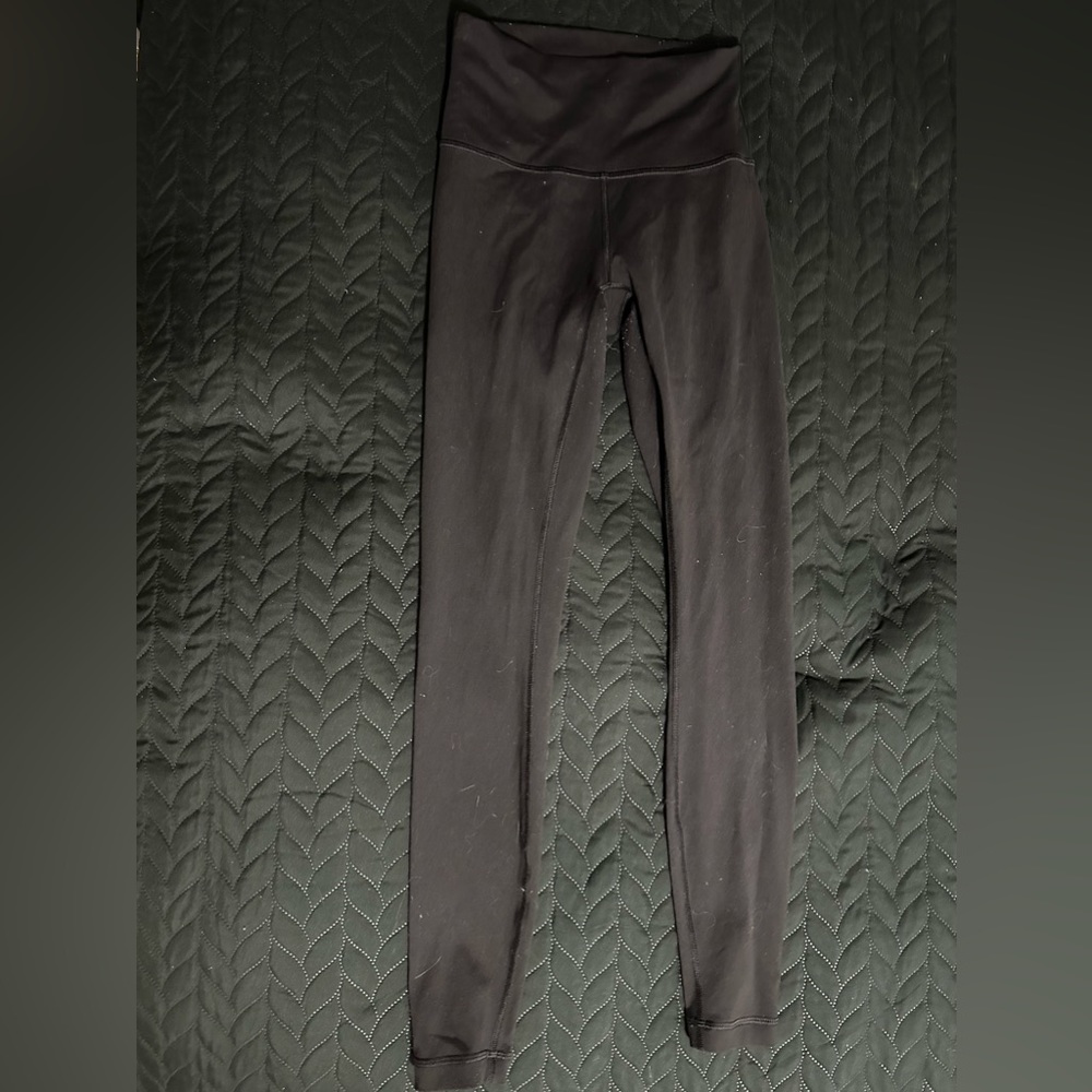 lululemon black wunder leggings size 4